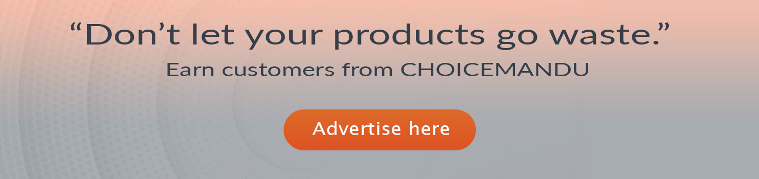 Advertise your product on Choicemandu online shopping in Nepal